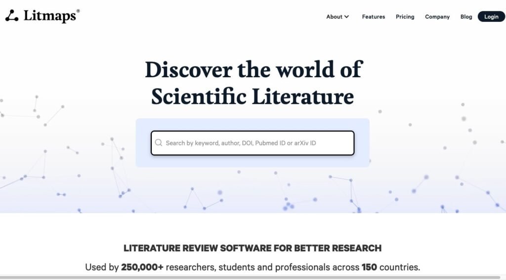 Litmaps-Visualize Research Like Never Before