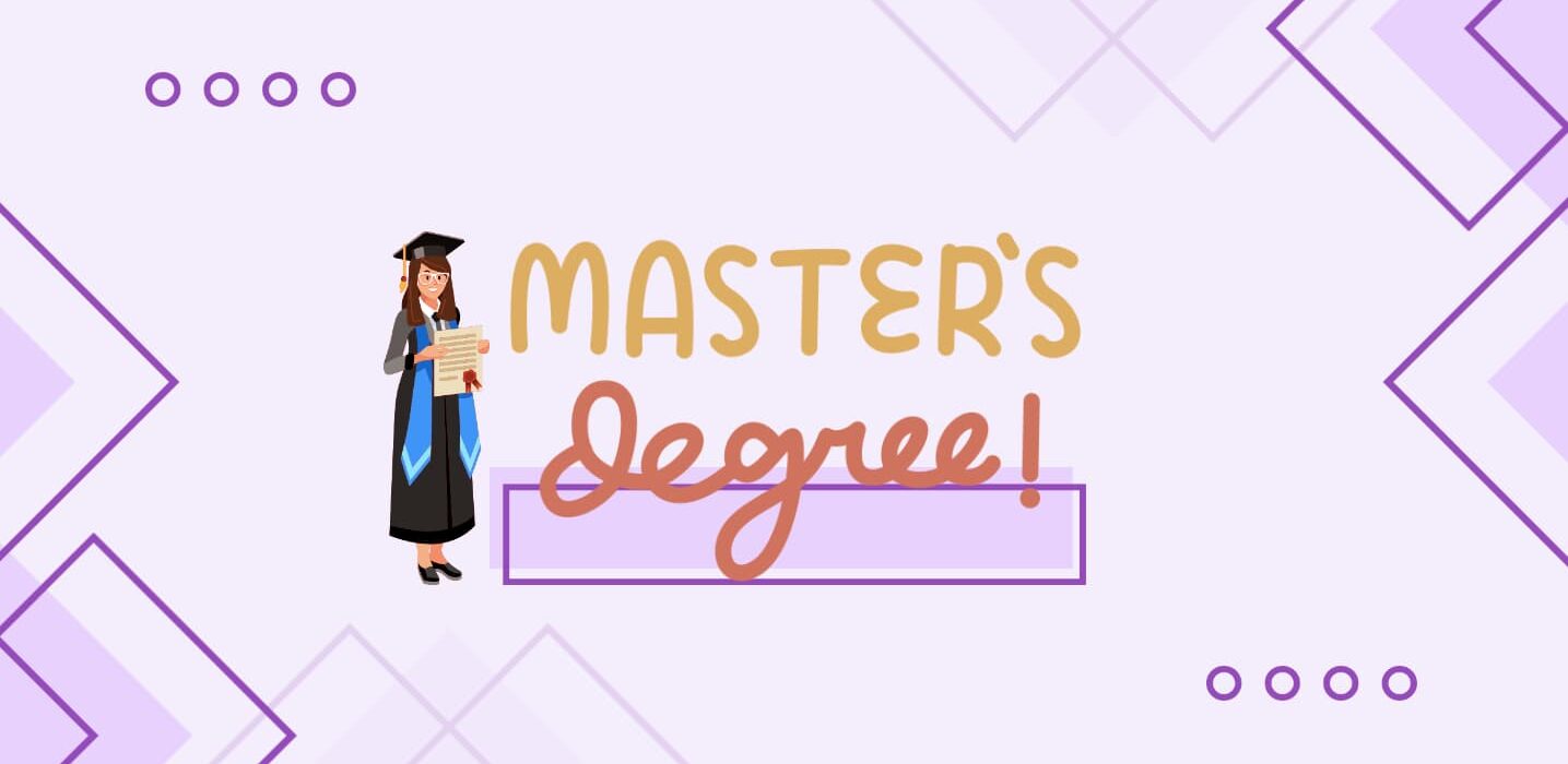 Getting master degreed